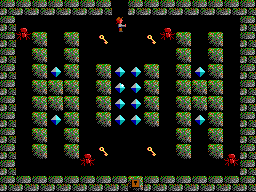 Thumbnail for a map of Part I: Romancing The Rose Level 02 for the PC game Paganitzu.