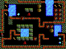 Thumbnail for a map of Part I: Romancing The Rose Level 05 for the PC game Paganitzu.