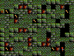 Thumbnail for a map of Part I: Romancing The Rose Level 07 for the PC game Paganitzu.