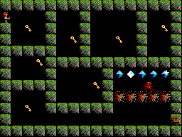 Thumbnail for a map of Part I: Romancing The Rose Level 08 for the PC game Paganitzu.