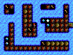 Thumbnail for a map of Part I: Romancing The Rose Level 09 for the PC game Paganitzu.