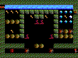 Thumbnail for a map of Part I: Romancing The Rose Level 12 for the PC game Paganitzu.