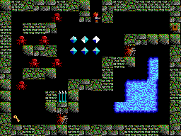 Thumbnail for a map of Part I: Romancing The Rose Level 13 for the PC game Paganitzu.