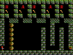 Thumbnail for a map of Part I: Romancing The Rose Level 16 for the PC game Paganitzu.