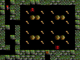 Thumbnail for a map of Part I: Romancing The Rose Level 17 - Solution for the PC game Paganitzu.