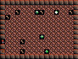 Thumbnail for a map of Part II: The Silver Dagger Level 02 for the PC game Paganitzu.