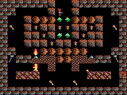 Thumbnail for a map of Part II: The Silver Dagger Level 03 for the PC game Paganitzu.