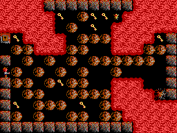 Thumbnail for a map of Part II: The Silver Dagger Level 04 for the PC game Paganitzu.