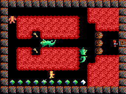 Thumbnail for a map of Part II: The Silver Dagger Level 05 for the PC game Paganitzu.