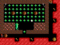 Thumbnail for a map of Part II: The Silver Dagger Level 06 for the PC game Paganitzu.