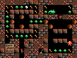 Thumbnail for a map of Part II: The Silver Dagger Level 11 for the PC game Paganitzu.