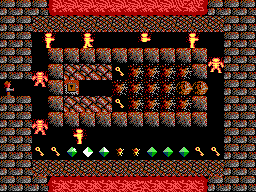 Thumbnail for a map of Part II: The Silver Dagger Level 20 for the PC game Paganitzu.