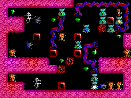 Thumbnail for a map of Part III: Jewel Of The Yucatan Level 17 for the PC game Paganitzu.