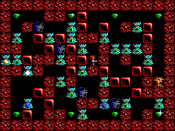 Thumbnail for a map of Part III: Jewel Of The Yucatan Level 18 for the PC game Paganitzu.
