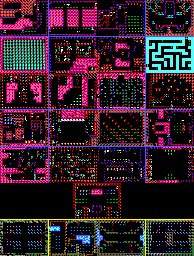 Thumbnail for a map of Part III: Jewel Of The Yucatan Maps for the PC game Paganitzu.