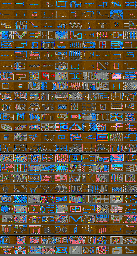 Thumbnail for a map of Levels for the PC game Pajama Sam's Sock Works.