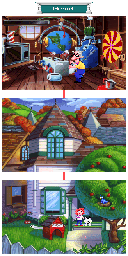 Thumbnail for a map of The Present for the PC game Pepper's Adventures In Time.