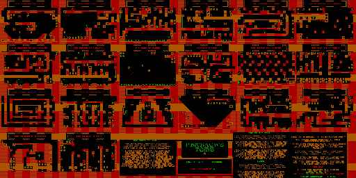 Thumbnail for a map of Vol. 4 - Nevada's Revenge for the PC game Pharaoh's Tomb.