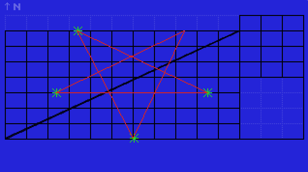 Thumbnail for a map of Homicide Plot for the PC game Police Quest III: The Kindred.
