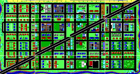 Thumbnail for a map of Lytton, California (In-Game Map) for the PC game Police Quest: In Pursuit Of The Death Angel.