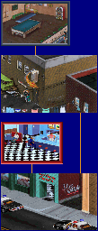 Thumbnail for a map of 6-7th Oak Street for the PC game Police Quest: In Pursuit Of The Death Angel - VGA.