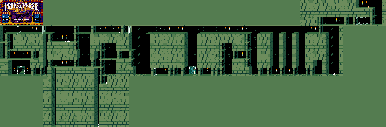 Thumbnail for a map of Level 03 for the PC game Prince Of Persia.