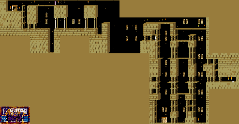 Thumbnail for a map of Level 12 for the PC game Prince Of Persia.