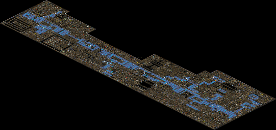 Thumbnail for a map of Level 5: The Wharf (Isometric) for the PC game Quarantine.