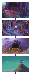 Thumbnail for a map of Tower Of Erasmus for the PC game Quest For Glory I: So You Want To Be A Hero.