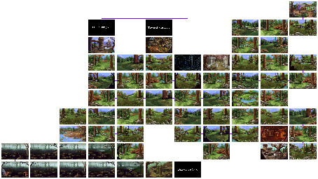 Thumbnail for a map of Valley Of Mordavia for the PC game Quest For Glory IV: Shadows Of Darkness.