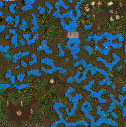 Thumbnail for a map of 01 for the PC game Rage Of Mages.