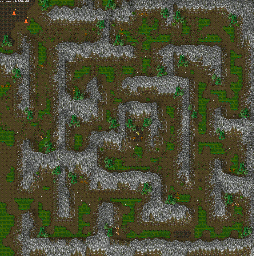 Thumbnail for a map of 04: The Labyrinth for the PC game Rage Of Mages.