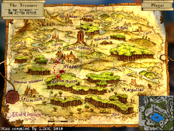 Thumbnail for a map of 05: The Treasure (Mini-Map) for the PC game Rage Of Mages.