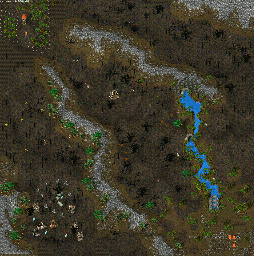 Thumbnail for a map of 09: The Volcano for the PC game Rage Of Mages.
