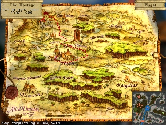 Thumbnail for a map of 15: The Hostage (Mini-Map) for the PC game Rage Of Mages.