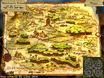 Thumbnail for a map of 18: Merchant's Friends (Mini-Map) for the PC game Rage Of Mages.