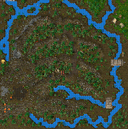 Thumbnail for a map of 19: The Bandit Camp for the PC game Rage Of Mages.