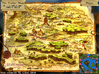 Thumbnail for a map of 21: The Traitor Mage (Mini-Map) for the PC game Rage Of Mages.