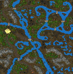 Thumbnail for a map of 24: Precious Scroll for the PC game Rage Of Mages.