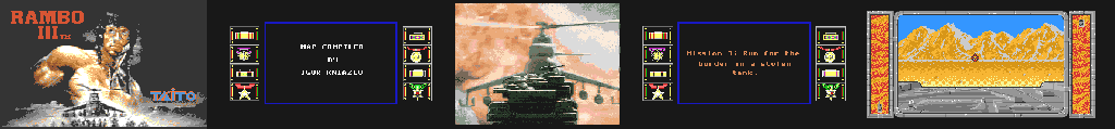 Thumbnail for a map of Mission 3 for the PC game Rambo III.