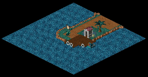 Thumbnail for a map of Brundle Island Docks for the PC game Relentless: Twinsen's Adventure.