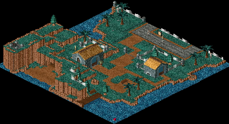 Thumbnail for a map of Citadel Island Bug Street for the PC game Relentless: Twinsen's Adventure.