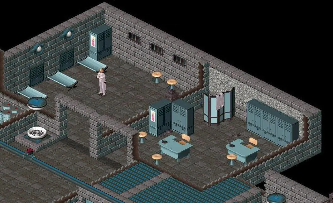 Thumbnail for a map of Citadel Island Citadel - Inside - Downstairs for the PC game Relentless: Twinsen's Adventure.