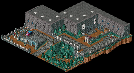 Thumbnail for a map of Citadel Island Citadel - Outside for the PC game Relentless: Twinsen's Adventure.