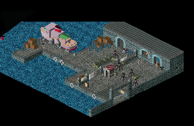 Thumbnail for a map of Citadel Island Harbour for the PC game Relentless: Twinsen's Adventure.