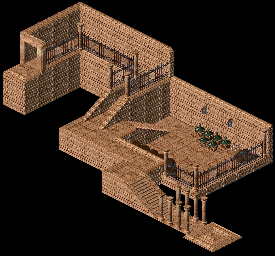 Thumbnail for a map of Citadel Island LupinBurg - Cafe - Cellar for the PC game Relentless: Twinsen's Adventure.