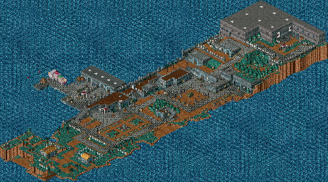 Thumbnail for a map of Citadel Island for the PC game Relentless: Twinsen's Adventure.