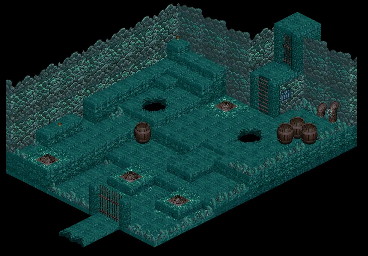 Thumbnail for a map of Fortress Island Below Fortress for the PC game Relentless: Twinsen's Adventure.