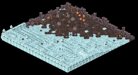 Thumbnail for a map of Hamalayi Mountains Rabbibunny Village for the PC game Relentless: Twinsen's Adventure.