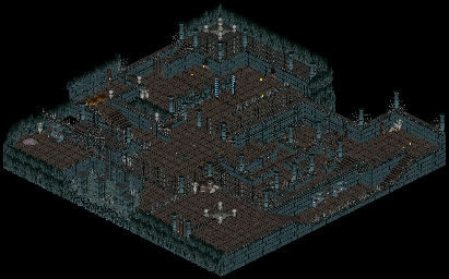 Thumbnail for a map of Island Of The White Leaf Desert Temple Of Bu - 1 for the PC game Relentless: Twinsen's Adventure.